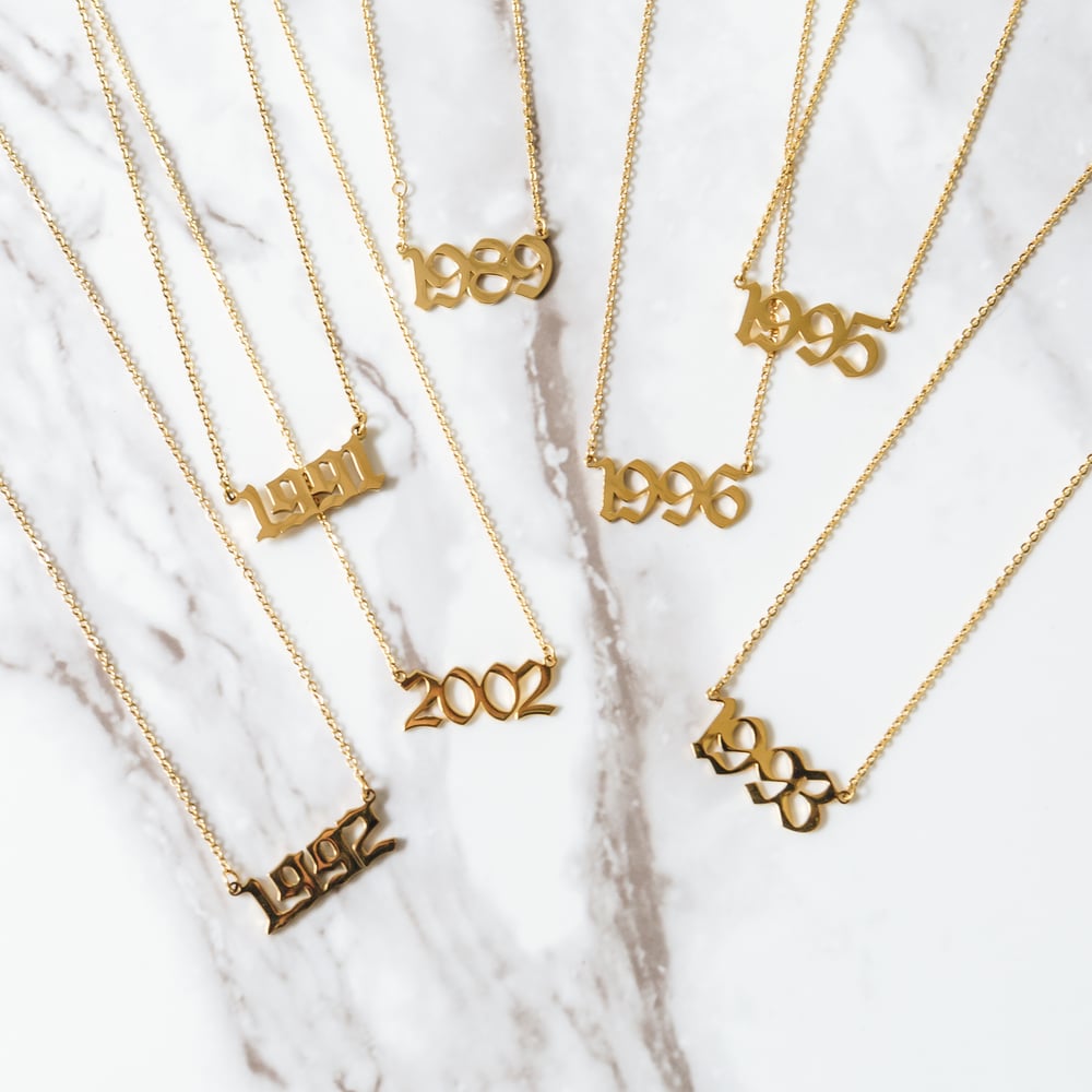 Year necklace Clearance