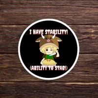 Image 2 of I have STABility: Bubble-free stickers