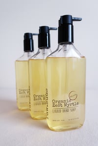 LIQUID HAND SOAP | Organic zest myrtle