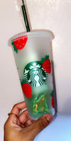 Strawberry Starbucks cup 