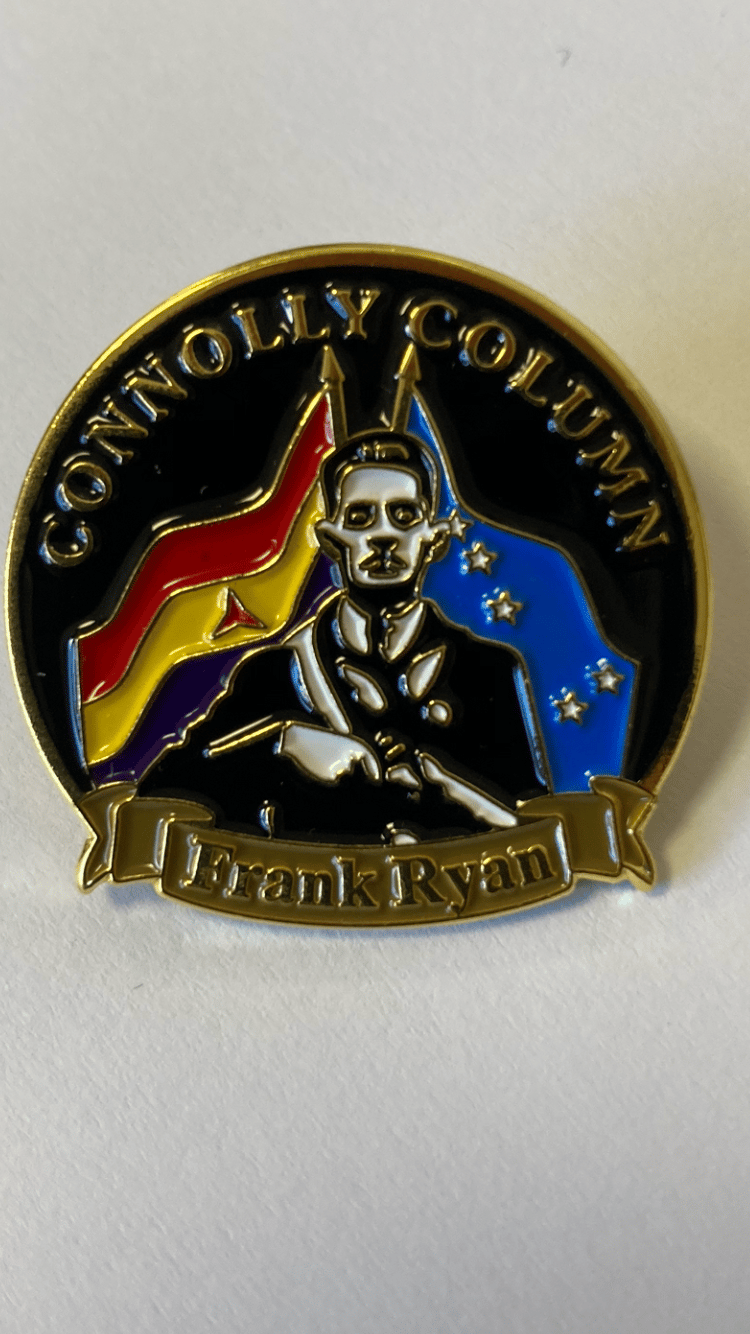 “Connolly Column” Left wing badges.