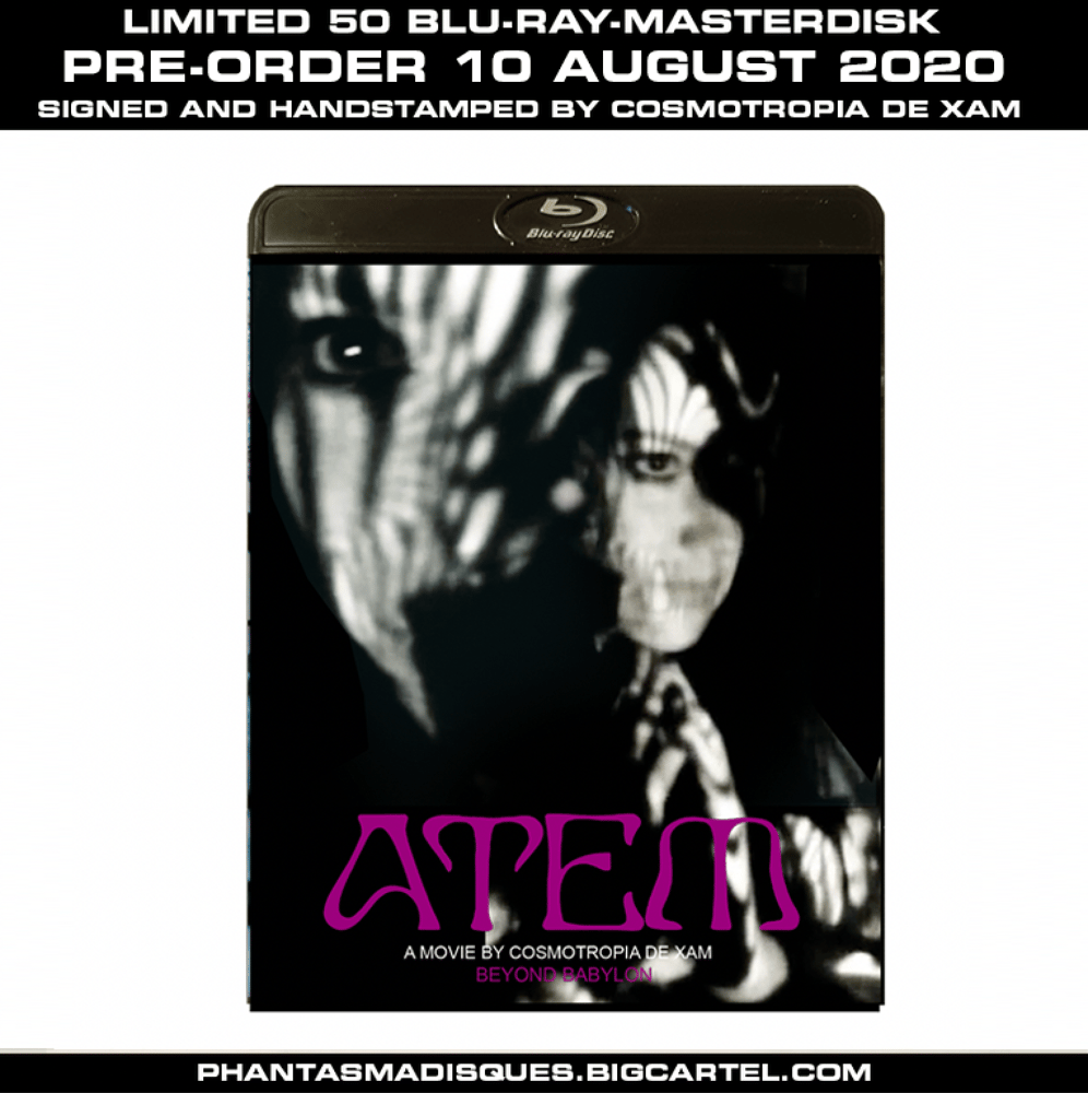 Image of The Short Films of Cosmotropia de Xam Vol. 1 - LIMITED 50 SIGNED/STAMPED BLU-RAY-R (DESIGN B)