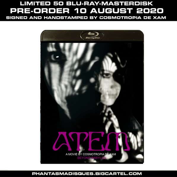 Image of The Short Films of Cosmotropia de Xam Vol. 1 - LIMITED 50 SIGNED/STAMPED BLU-RAY-R (DESIGN B)