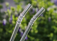 Image 2 of Faux Bendy Glass Straws