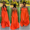 Bright orange Maxi Dress