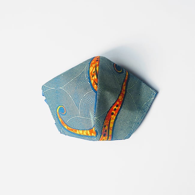 Jubilee Ankara Face Mask with nose bridge