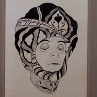 Image 2 of Homme au turban. A4 Print.