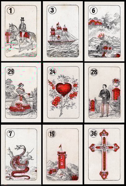 Image of Dutch Lenormand c. 1868