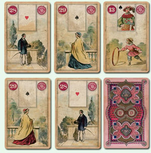 Image of Lilac Dondorf Lenormand c. 1878 -- Restored & Unrestored
