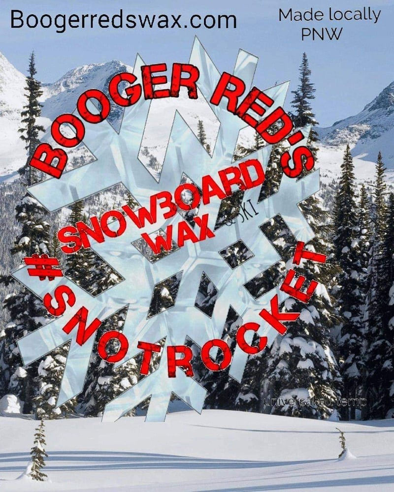 Image of Snowboard Wax - Booger Red's 