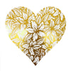 A Little Love V' & 'A Little Kiss V' in Gold