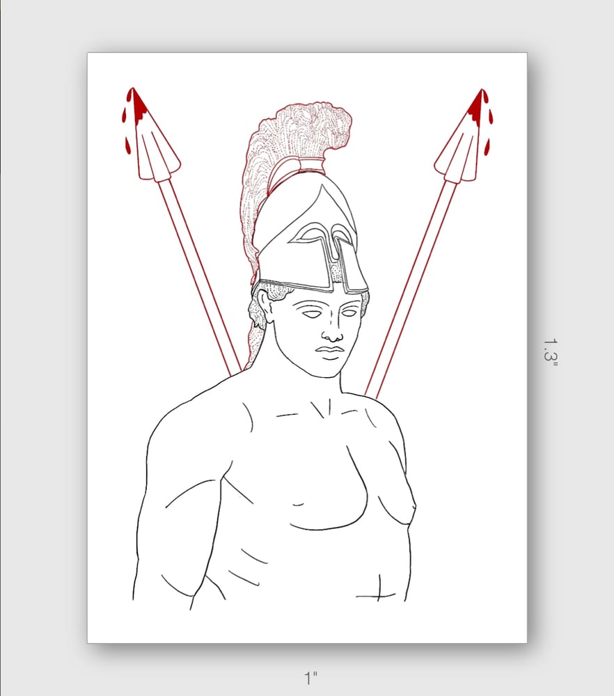 Image of Ares Mini Sticker