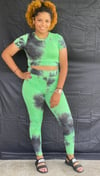 2pc Textured Legging Pant Set