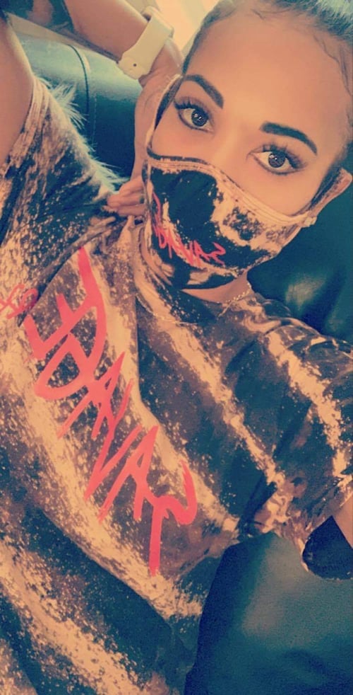 Image of SAVAGE distressed t shirt