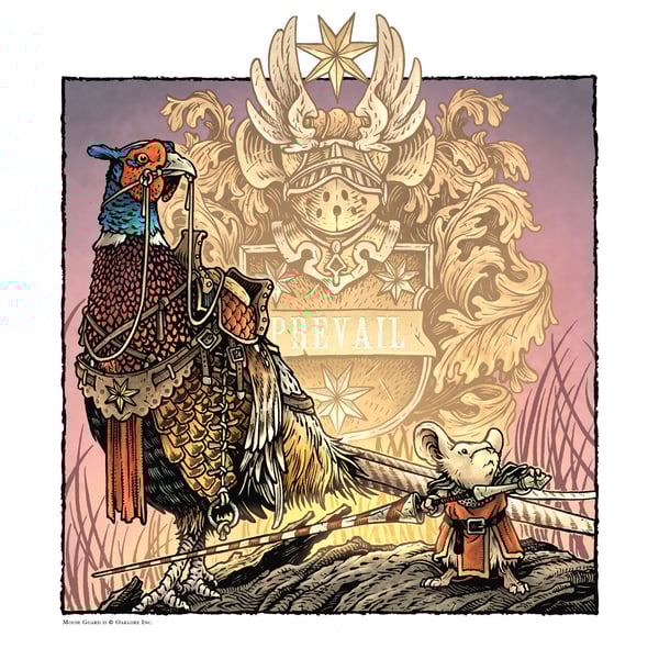 Image of Mouse Guard Prevail Print