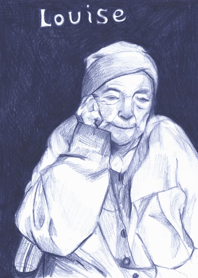 Louise ~ Giclee print