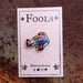 Image of Fools! Birch Wood Pins