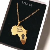 Image 2 of BLACK LIVES MATTER NECKLACE 