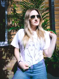 Image 1 of Katy Hurt White T-Shirt 