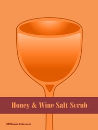 Image 1 of Honey & Wine - Salt Scrub