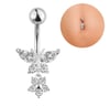 Butterfly Belly Ring| Silver 