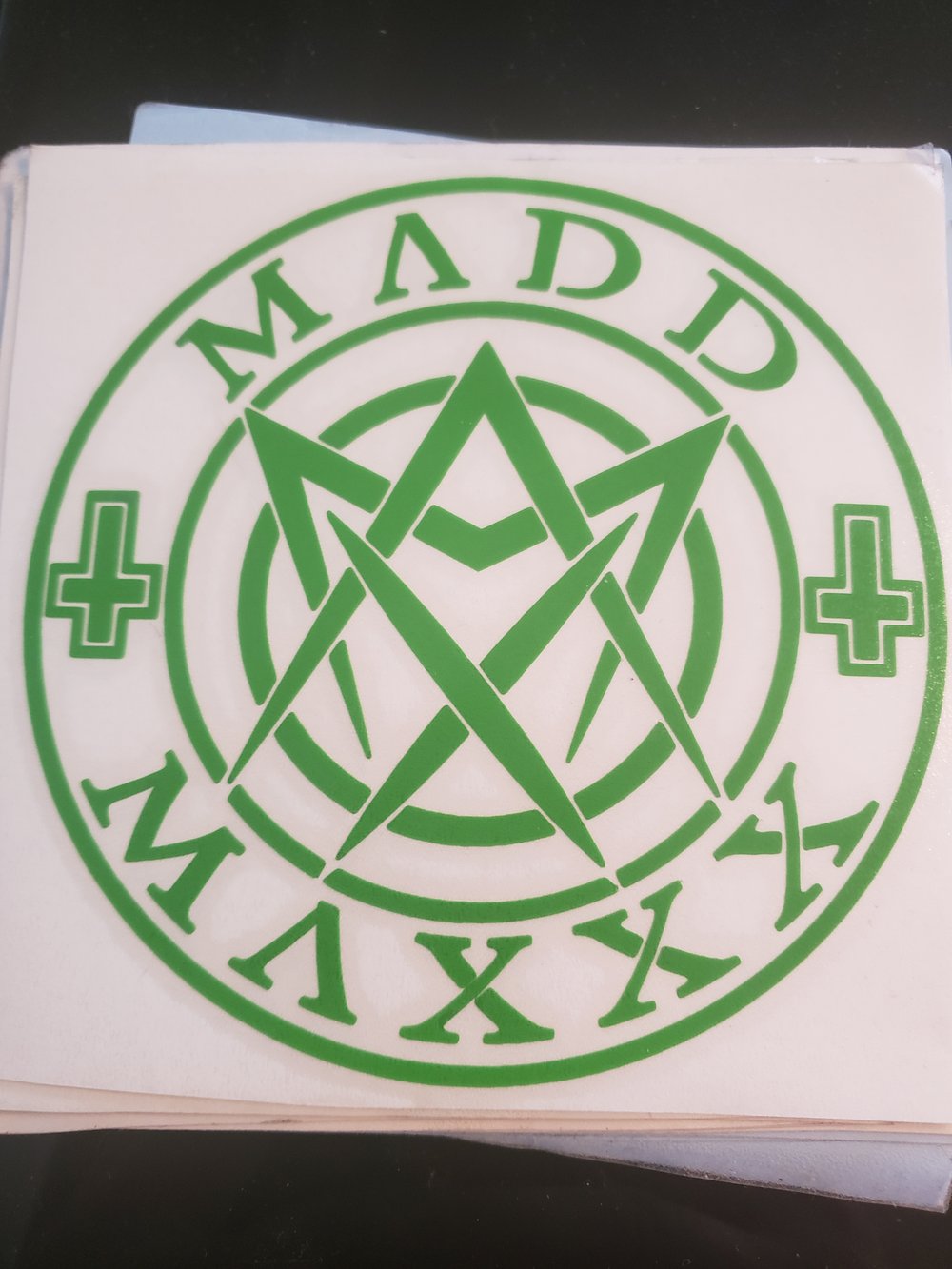 Pentagram Logo Vinyl Decal