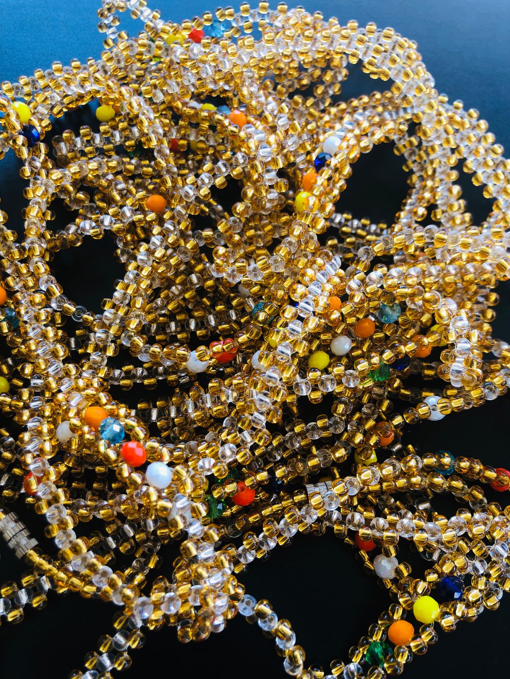 Golden Nile African Spiritual Waistbeads