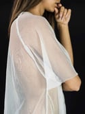 Vestido Branco Transparente