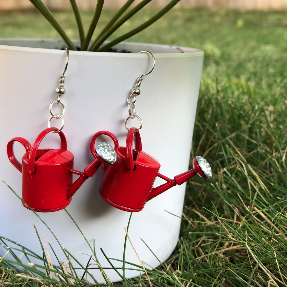 Image of Watering Can Earrings