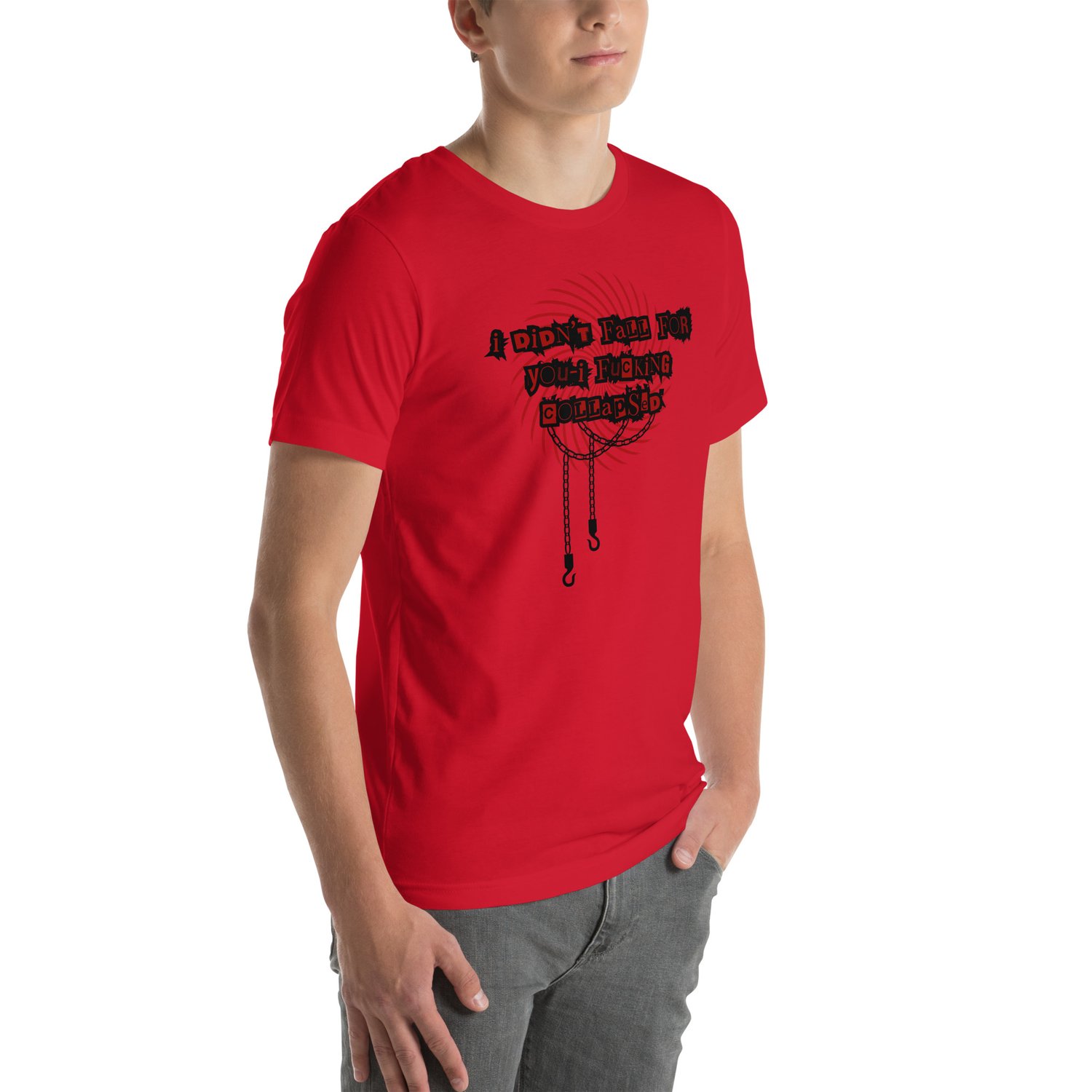 Image of I fucking collapsed Unisex t-shirt