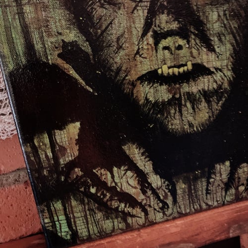 Image of Wolfman Painting