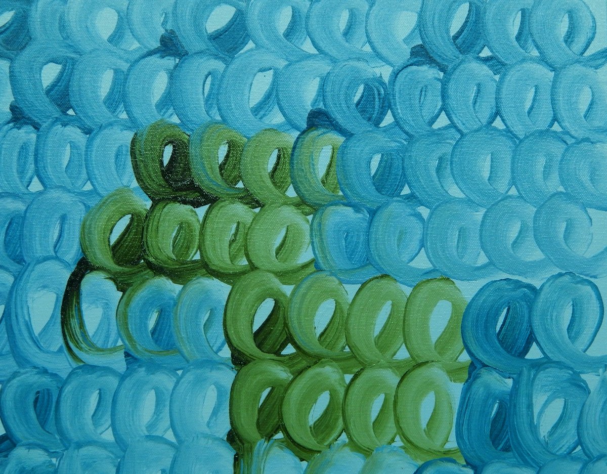 Image of ESTUDIO CROMATICO DE UN JARDIN AQUATICO