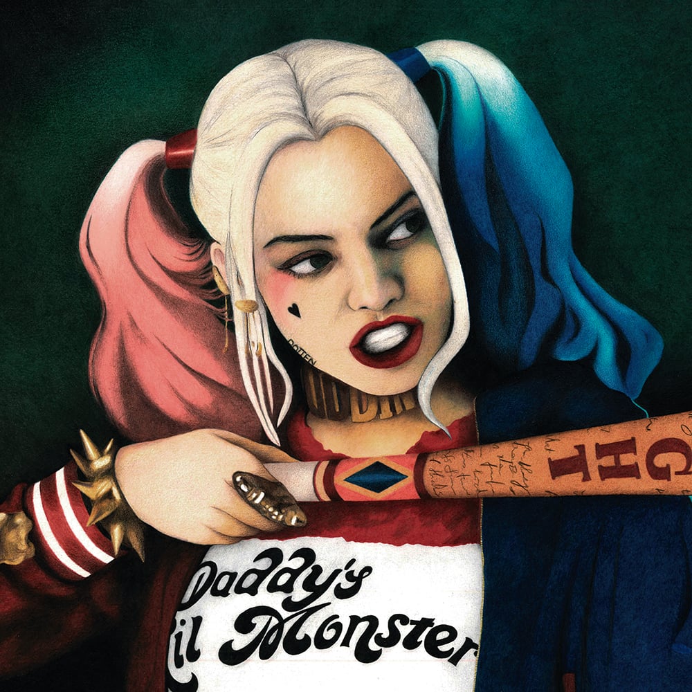 Harley Quinn (art print) | barnebucky