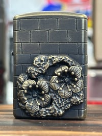 Image 3 of One-off Custom Zippo - Flowering Brick