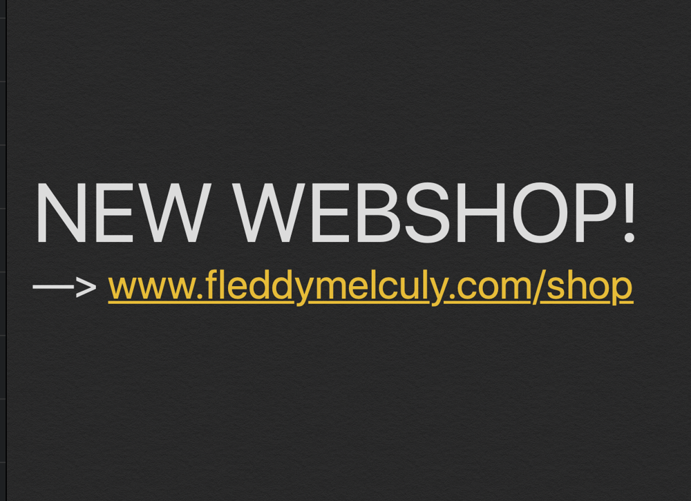 Image of NEW WEBSHOP --> www.fleddymelculy.com/shop