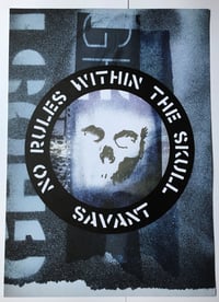 No Rules Within the Skull. Print