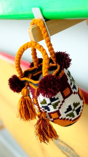 Image of Mini Wayuu bucket bag  