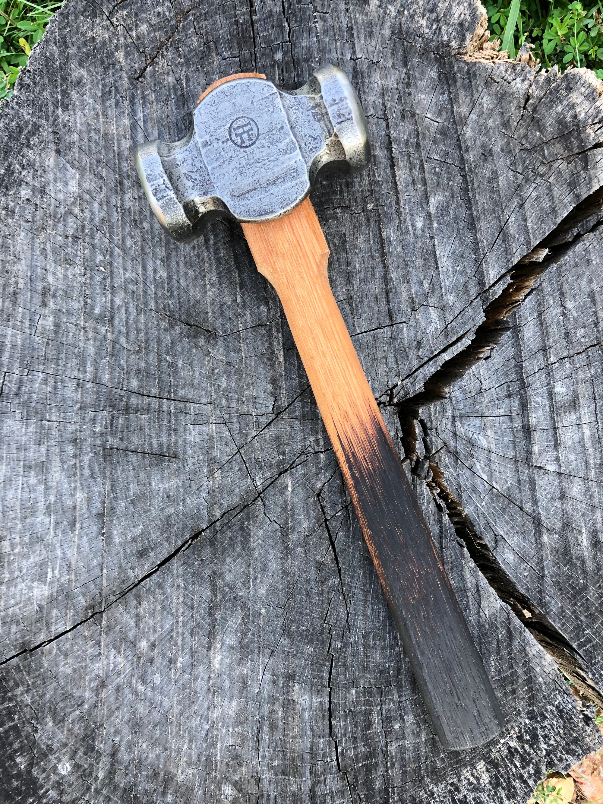 Round Faced Rounding Hammer | Hilltop Forge