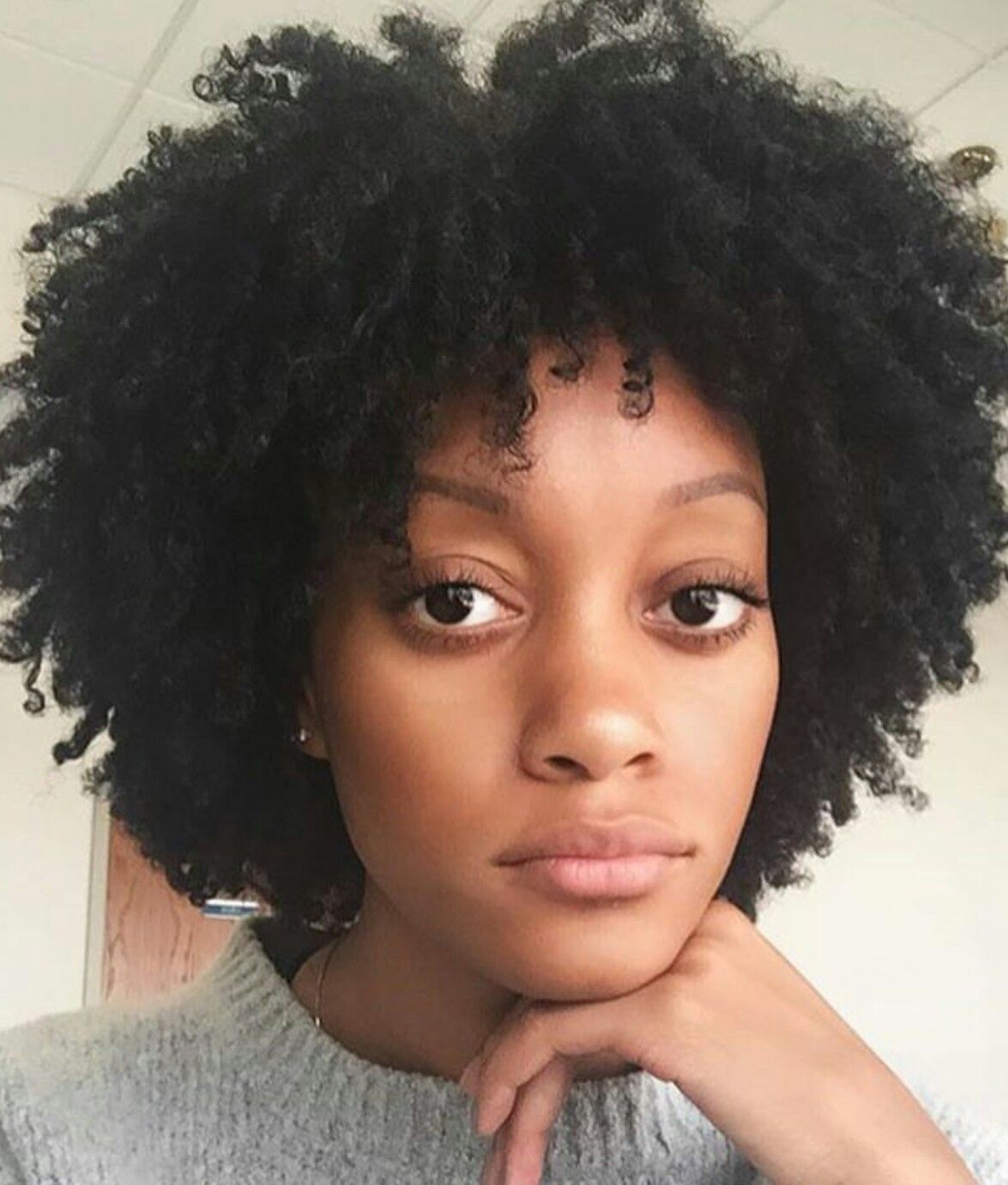 Image of 4B/4C Kinky Curly I Tip Hair Extension