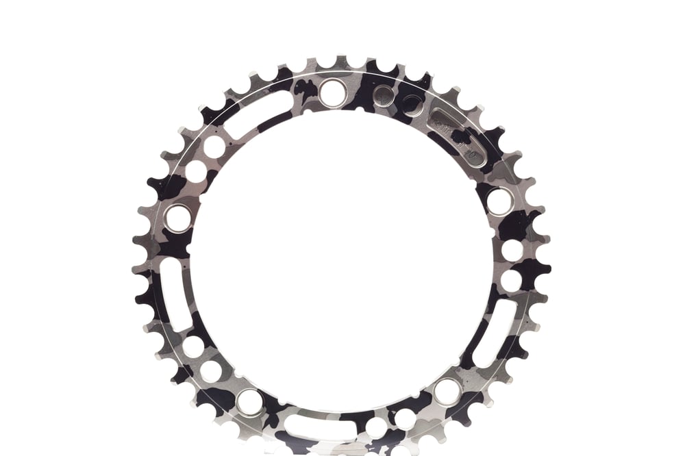 Image of aarn 144#43 Tracklocross / Old Knees Track Chainring (144BCD//43-Tooth)