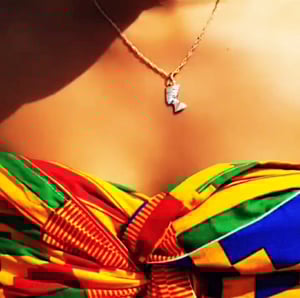 Image of NEFERTITI'S CROWN NECKLACE 