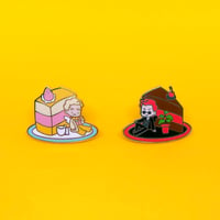 Image 1 of Gomens Cake Enamel Pins