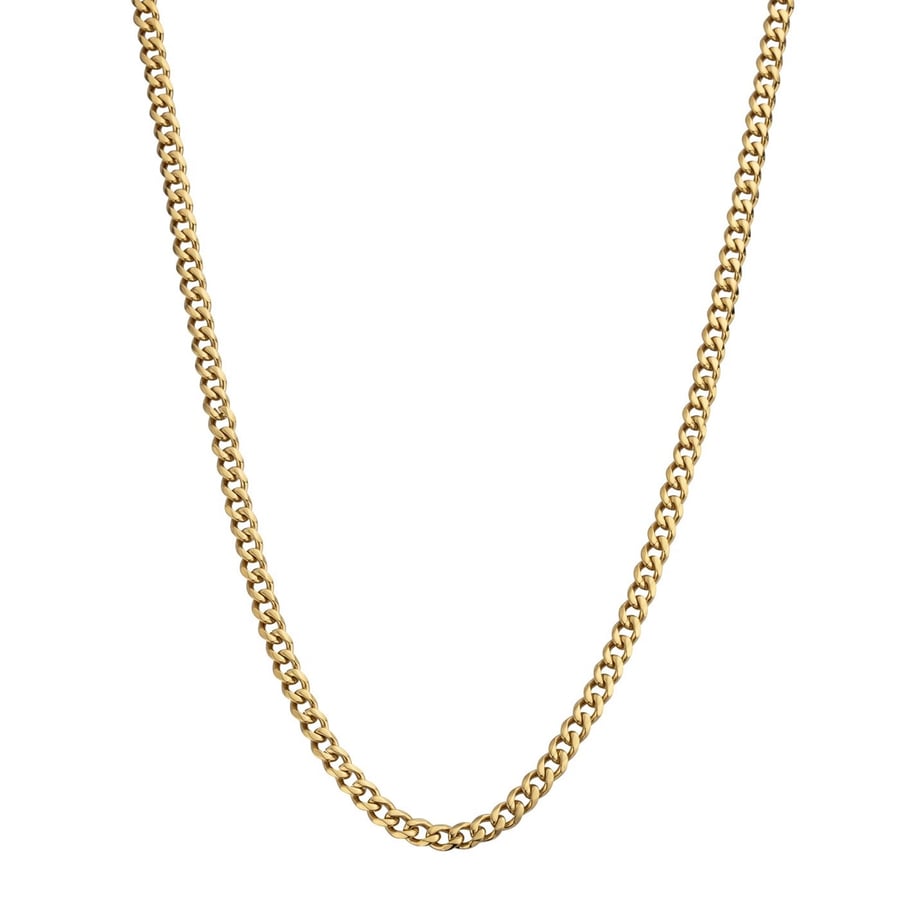 Image of Bust Down Gold Cuban Chain