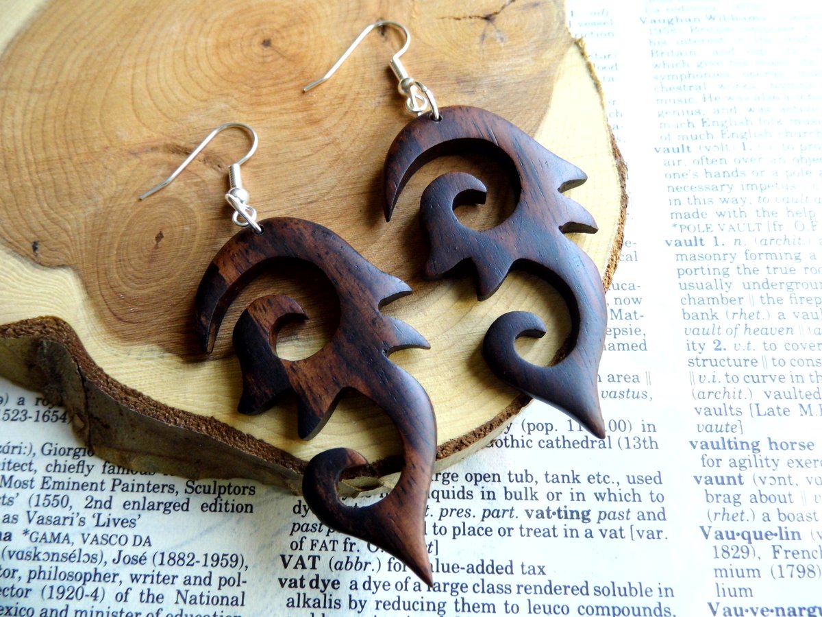 Mens on sale tribal earrings