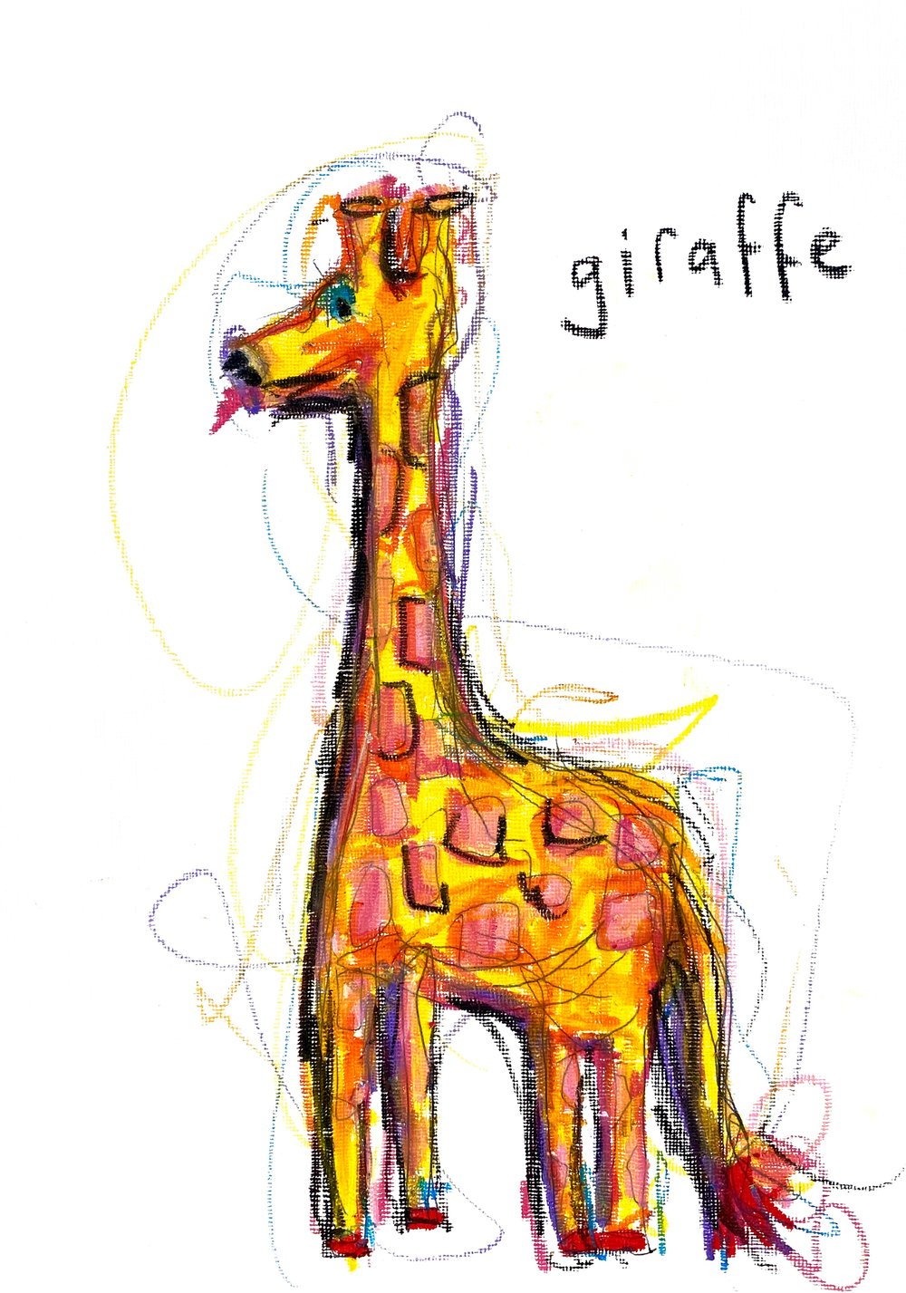 Image of MR GIRAFFE PRINT