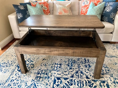 Image of Ash Coffee table with lift top