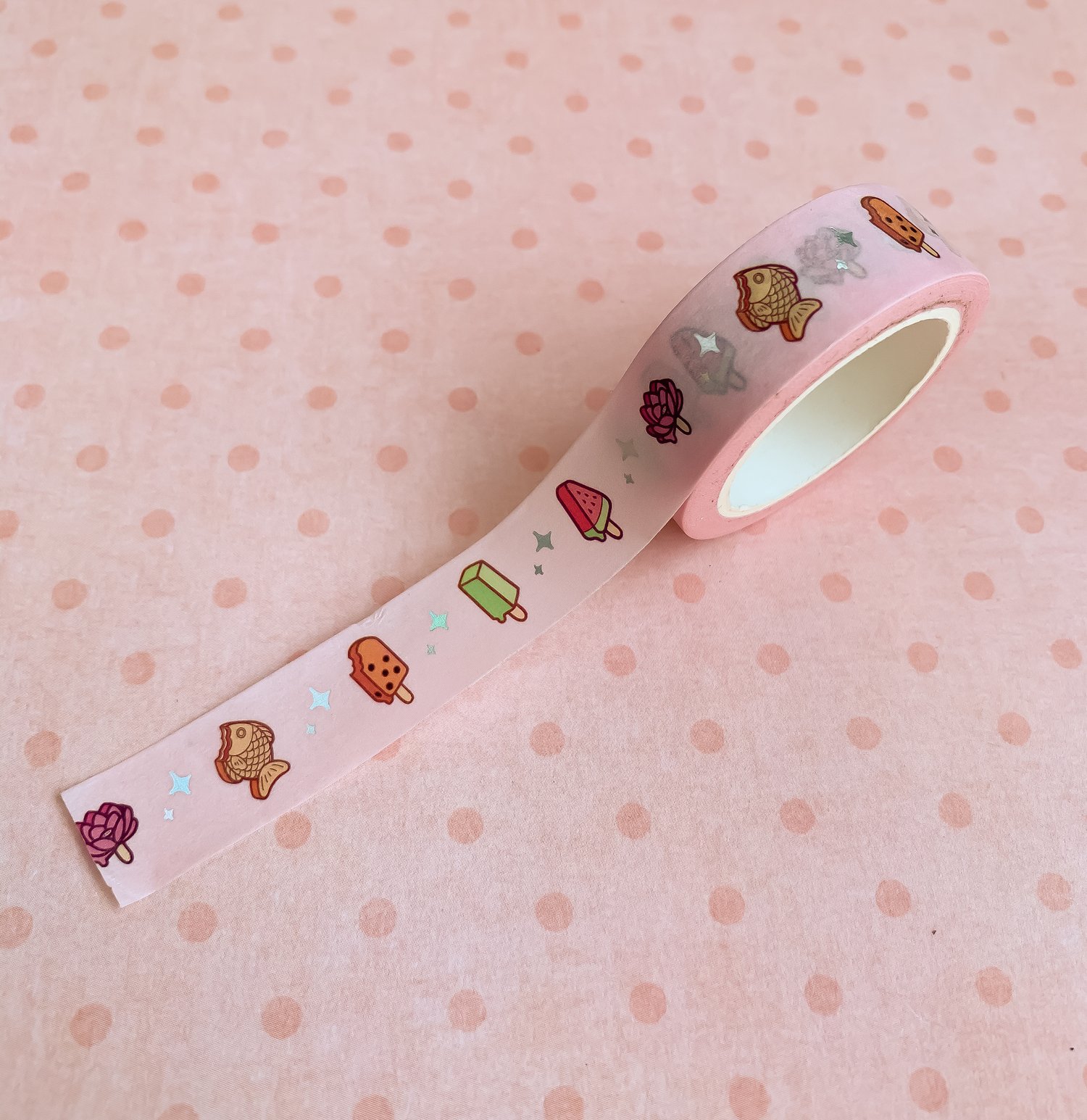 Asian Ice Cream Bars Washi Tape