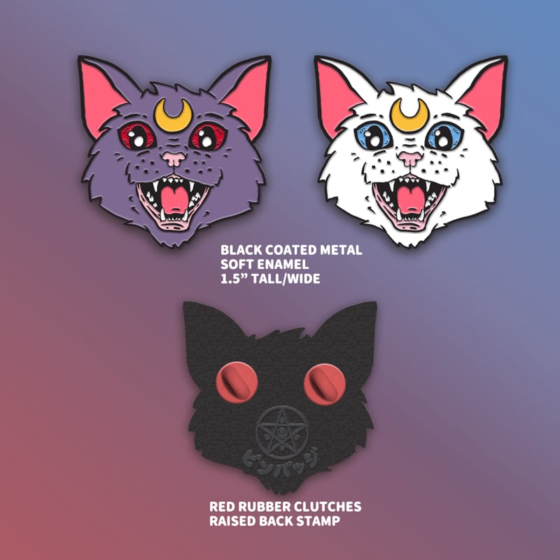 Image of Attack Cats! Pins