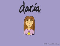 Daria - Quinn Morgendorffer Head Enamel Pin