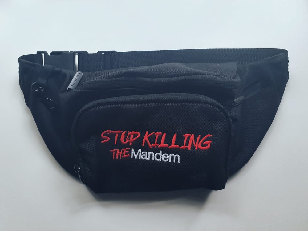 Image of STOP KILLING THE MANDEM SIDEBAG